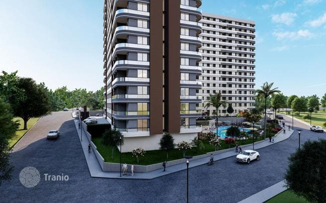1-Bedroom (1+1) Apartment with Sea View in Erdemli, Mersin