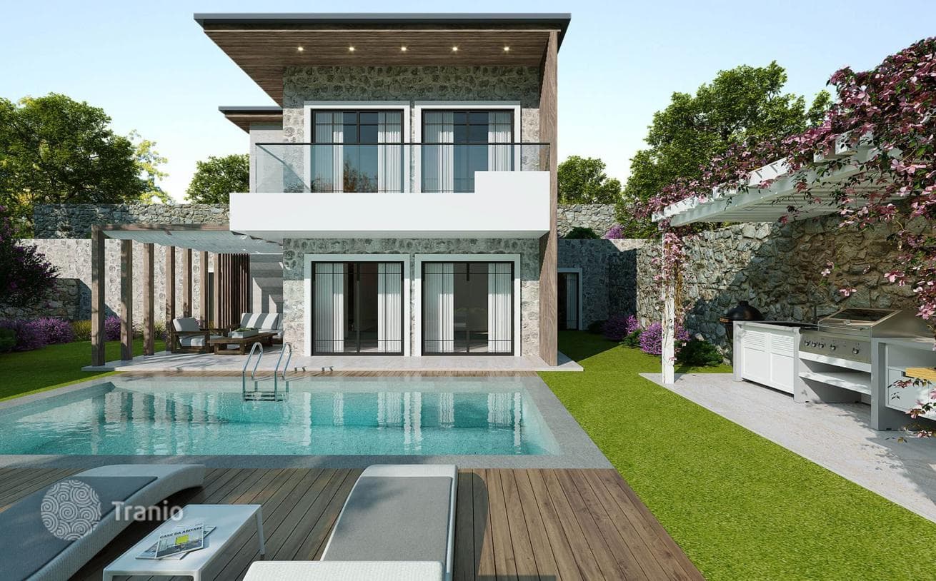 4-Bedroom Villa with Private Pool and Stone Cladding in Bodrum, photo 2