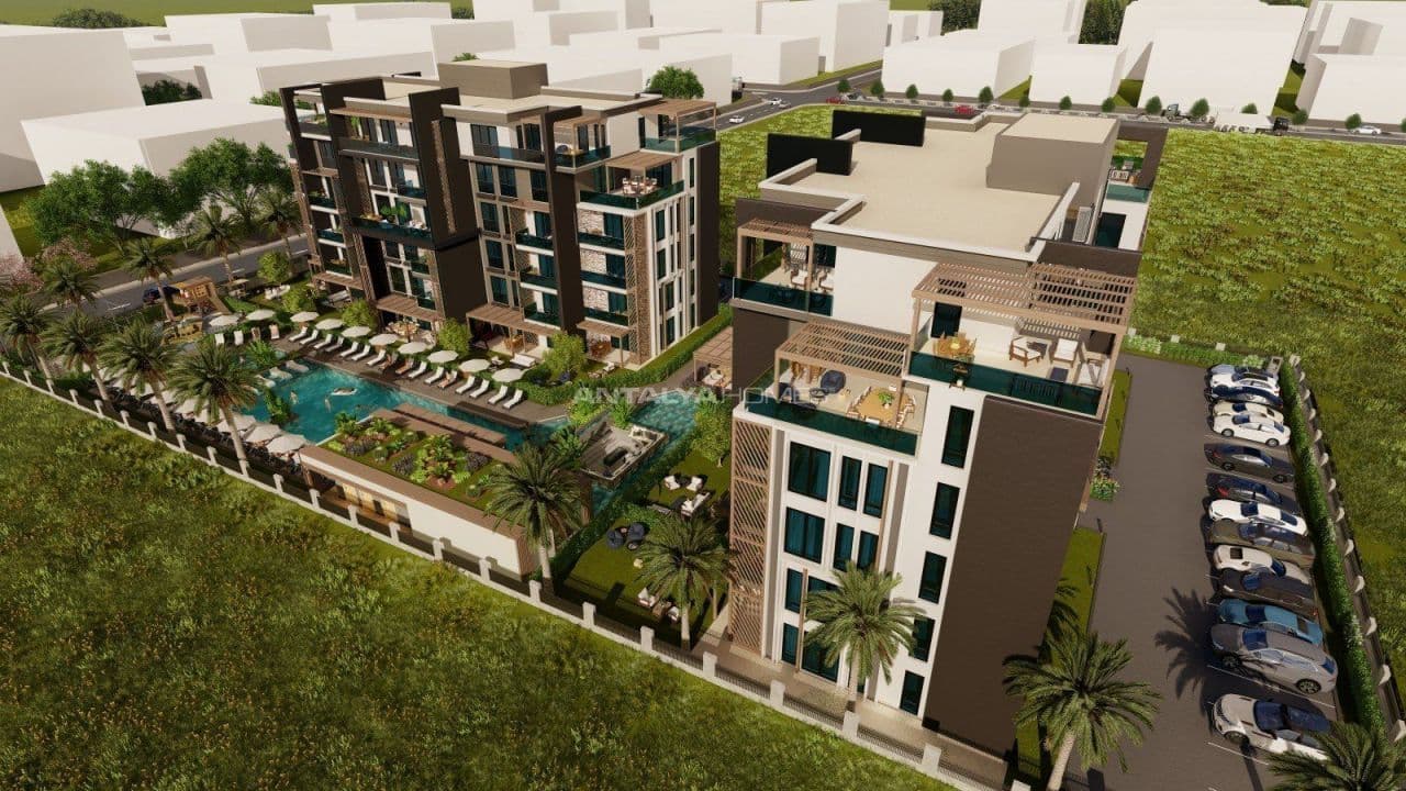 Апартаменты в Анталии, Турция, 70 м², фото 2