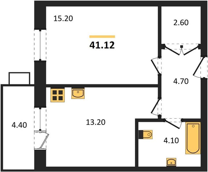 Studio Apartment in Lermontov, Taman