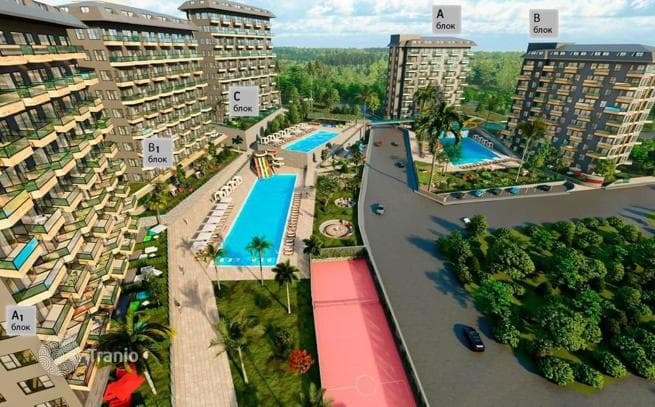 1-Bedroom Apartment with Resort Amenities in Avsallar, Alanya, photo 5