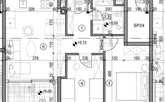 1-Bedroom Apartment in New Build in Pula, Croatia, photo 3
