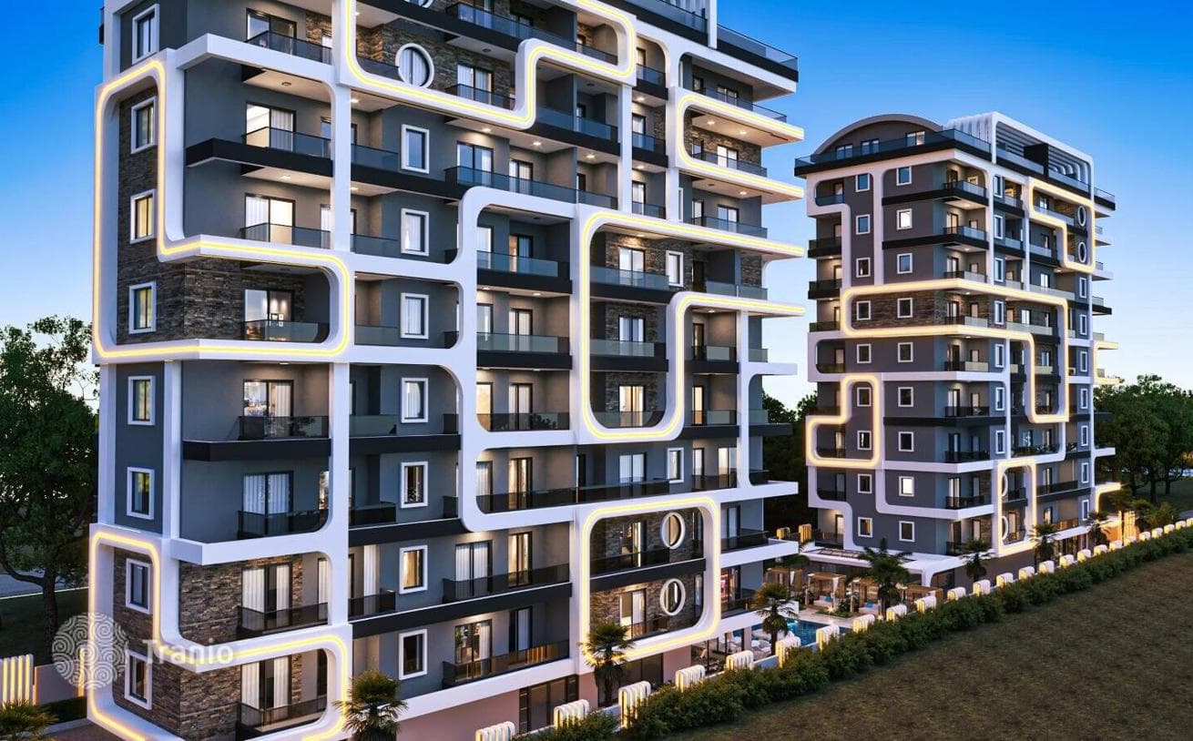 Apartments with Sea and City Views in Mahmutlar, Alanya, photo 4