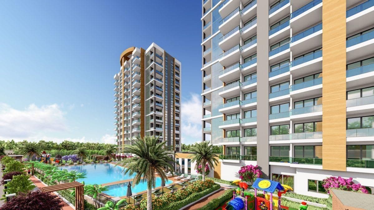 Квартира в Мерсине, Турция, 75 м²