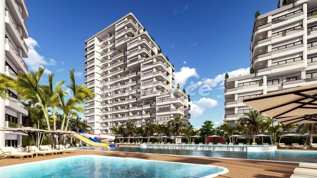 Апартаменты в Мерсине, Турция, 62 м², фото 2