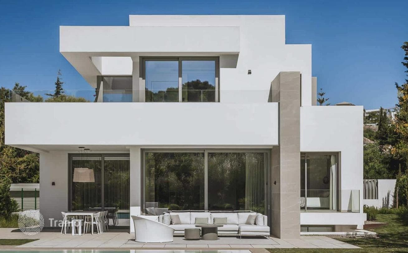 Просторная светлая вилла недалеко от полей для гольфа, Марбелья, Испания, фото 2