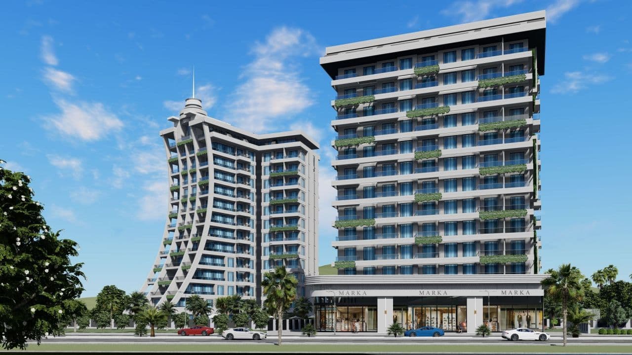 Квартира в Алании, Турция, 54 м², фото 3