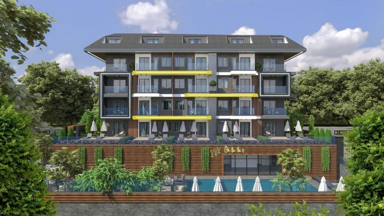Квартира в Кестеле, Турция, 90.5 м²