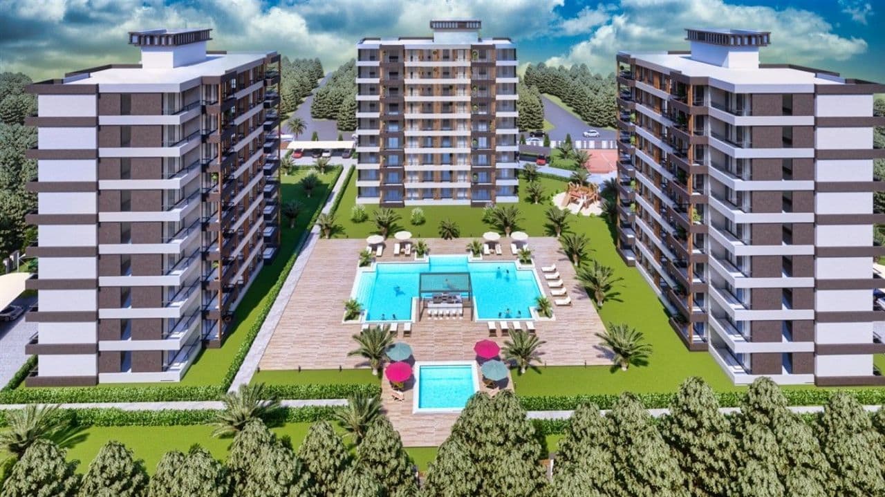 Квартира в Анталии, Турция, 58 м², фото 2