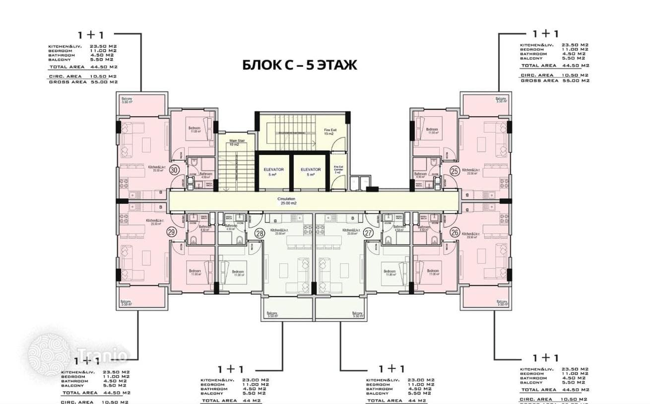 1-Bedroom Apartment in New Residential Complex in Avsallar, Alanya, photo 4
