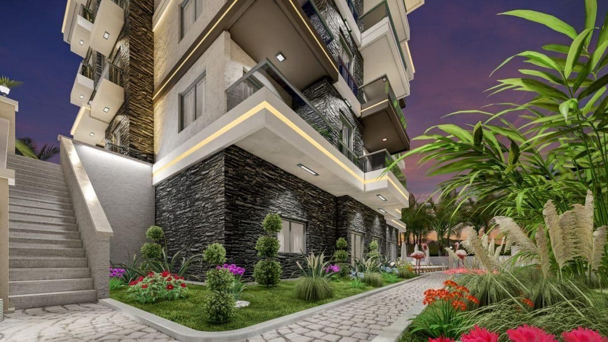 Квартира в Алании, Турция, 55 м², фото 4