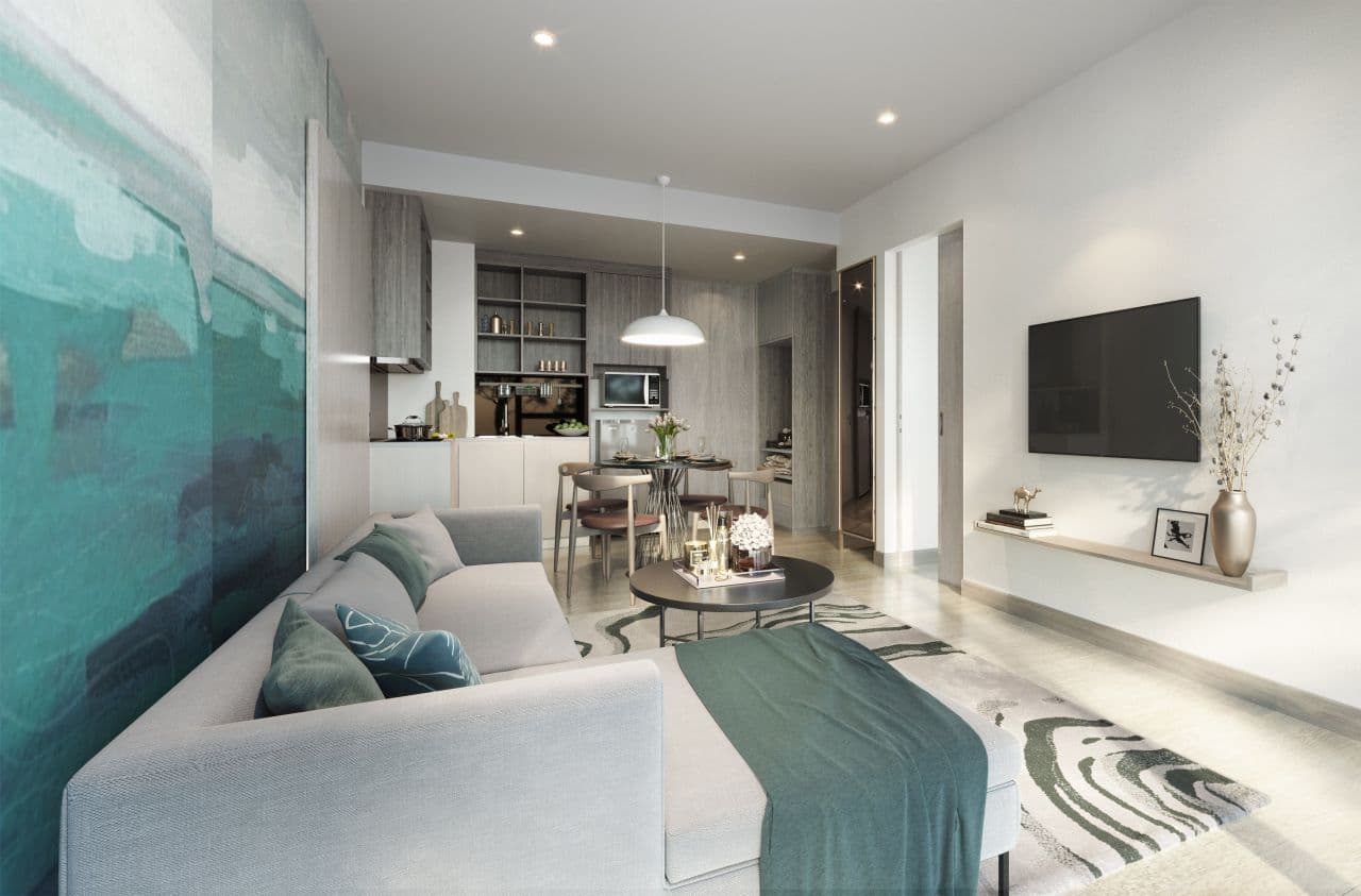 Апартаменты в Пхукете, Таиланд, 34 м²