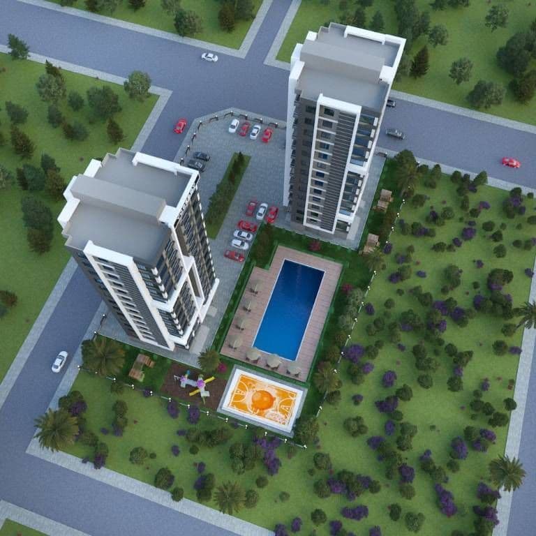 Апартаменты в Мерсине, Турция, 110 м²