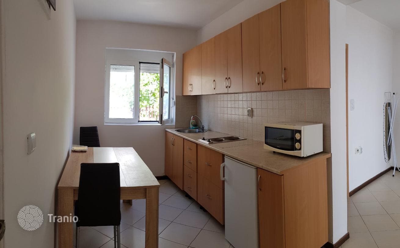 Furnished Apartment with Terrace 650 m from the Beach in Dobrota