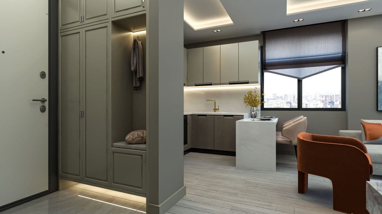Квартира в Мерсине, Турция, 70 м², фото 4