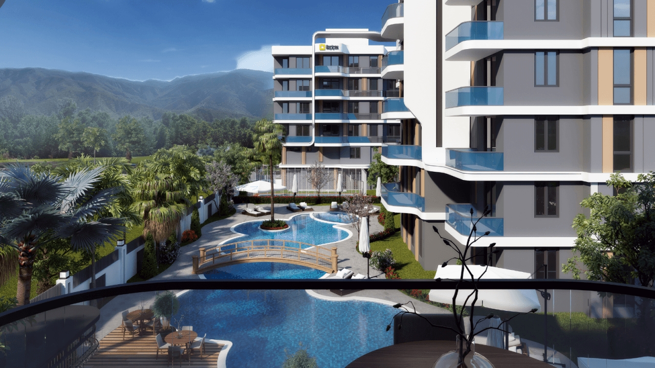 Квартира в Анталии, Турция, 60 м²