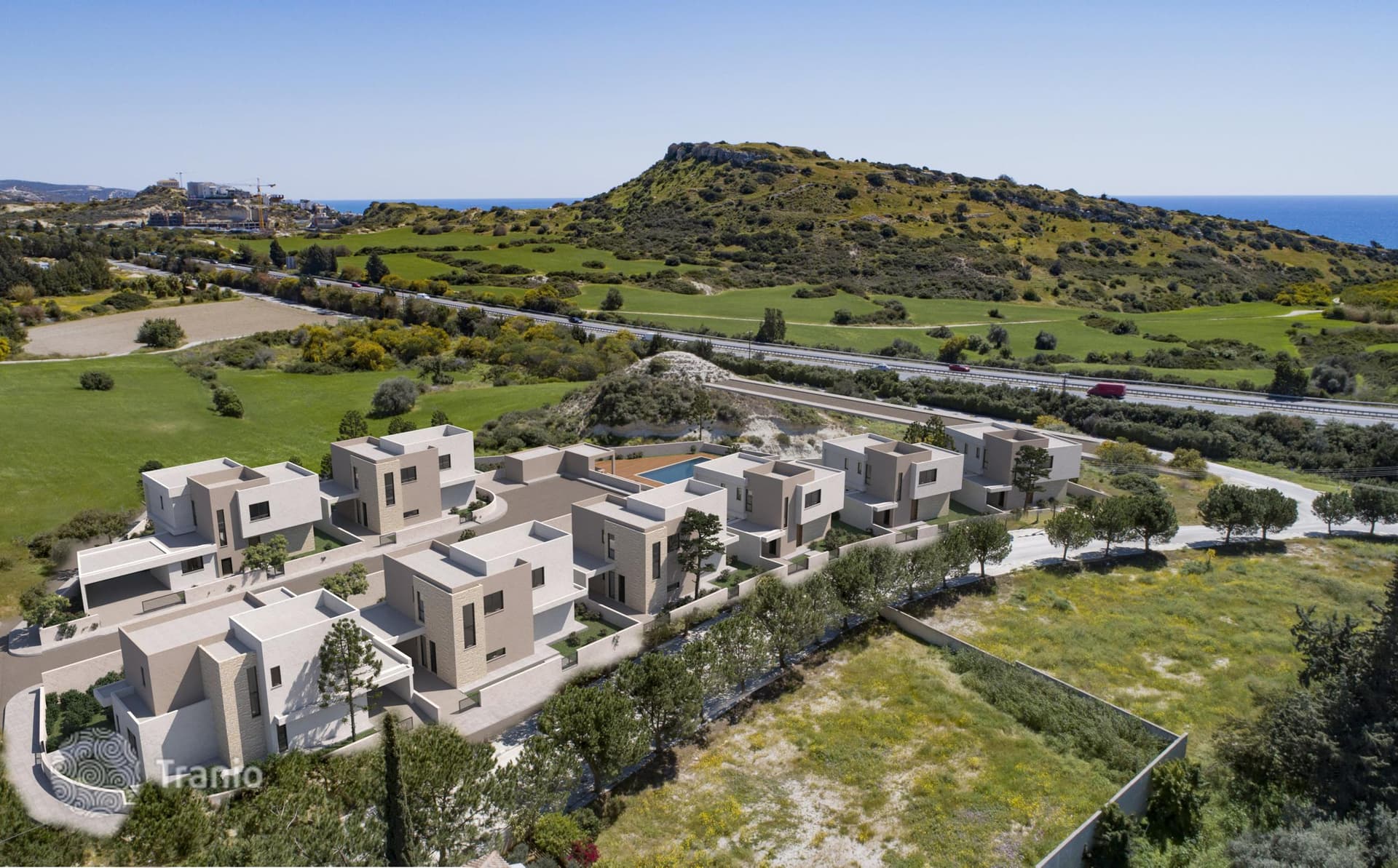 Villas with Shared Pool in Agios Tychon, Limassol, photo 4