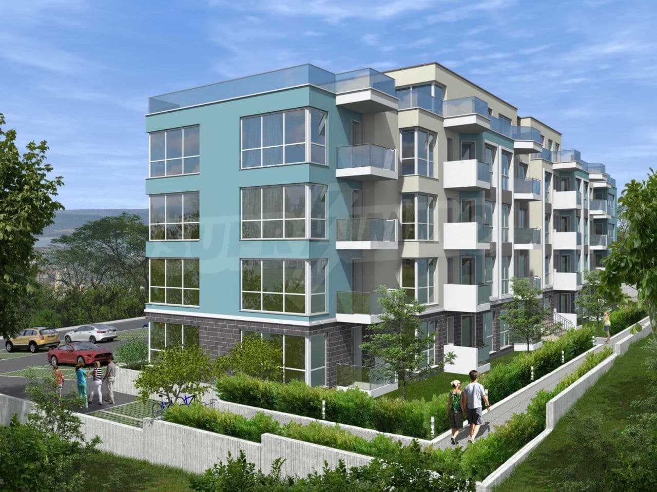 Апартаменты в Варне, Болгария, 94.16 м²