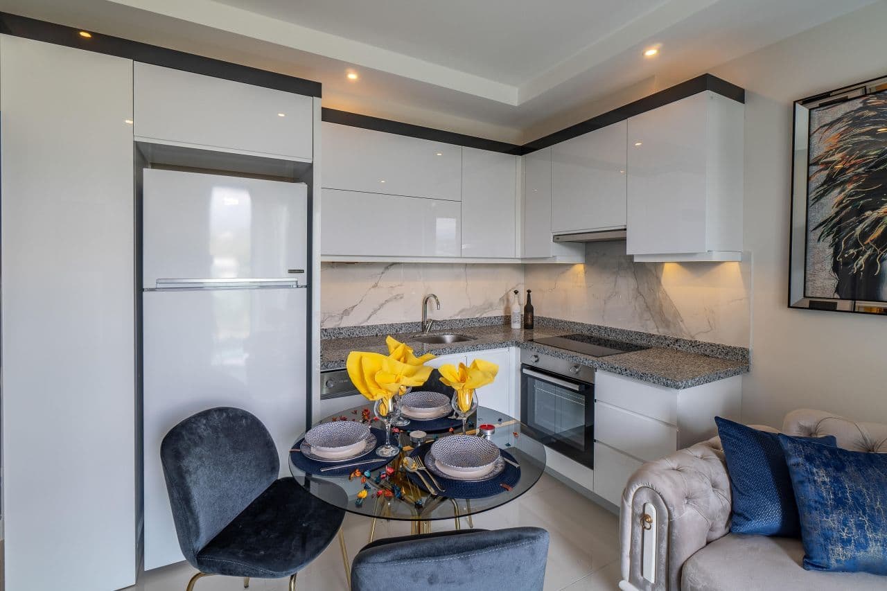 Квартира в Алании, Турция, 50 м², фото 2