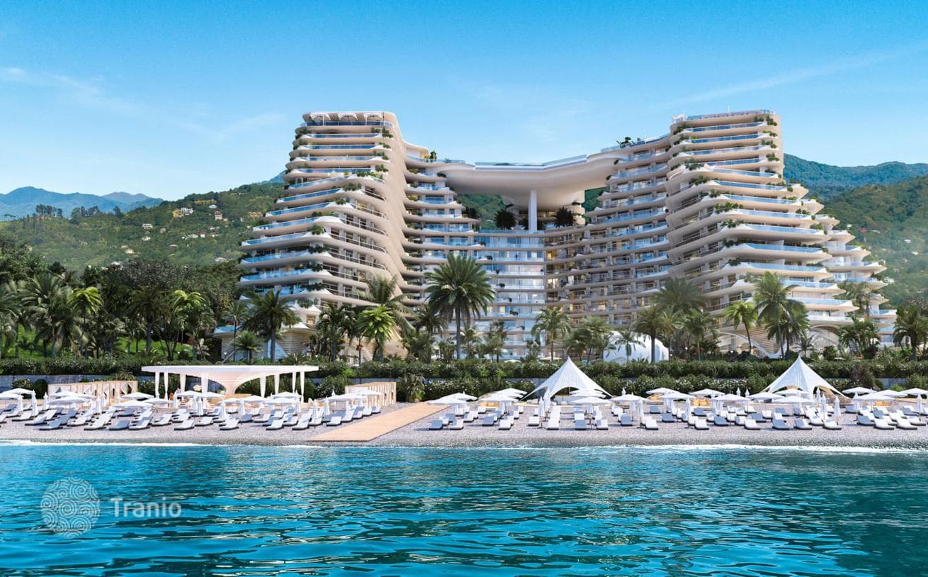 2-Bedroom Luxury Apartment with Private Beach in Batumi, Georgia
