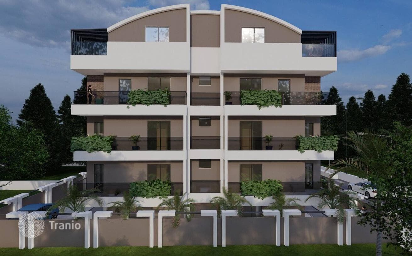 New Apartments with Elevator in Kepez, Antalya