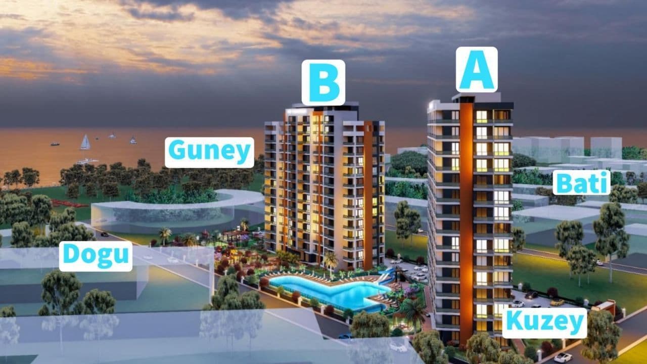 Квартира в Мерсине, Турция, 43 м², фото 2