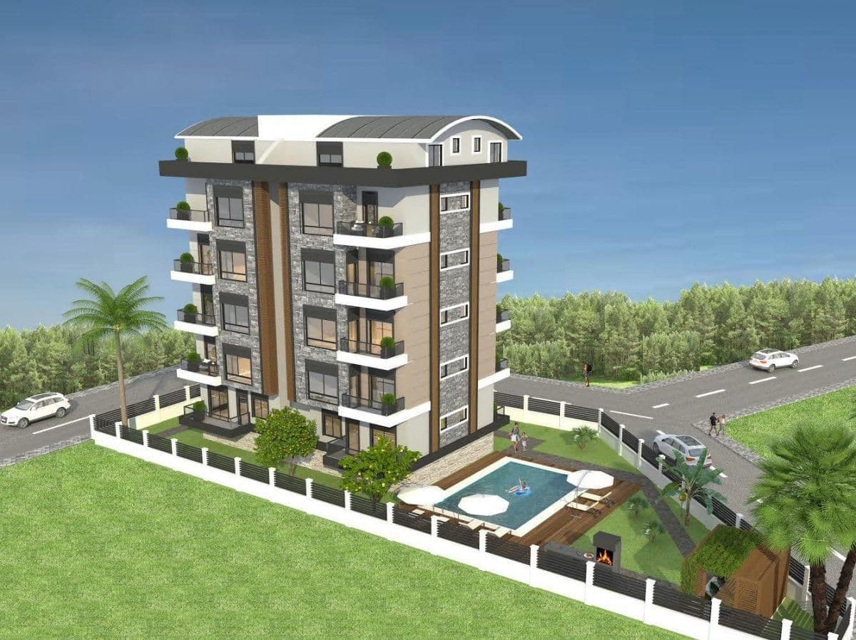 Квартира в Авсалларе, Турция, 45 м², фото 3