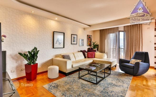 3-Bedroom Duplex with Sea View in Budva