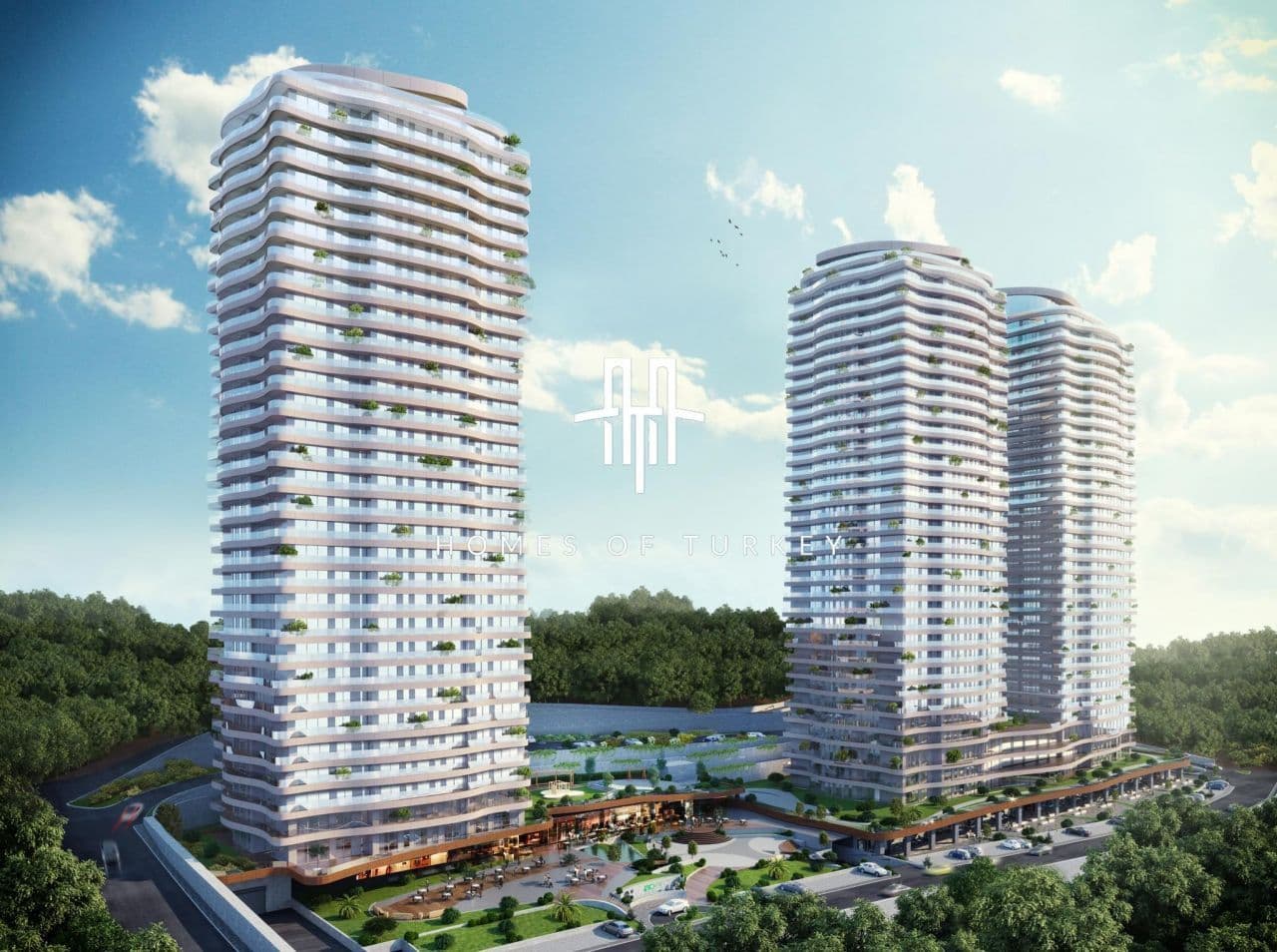 Апартаменты в Стамбуле, Турция, 65 м², фото 2