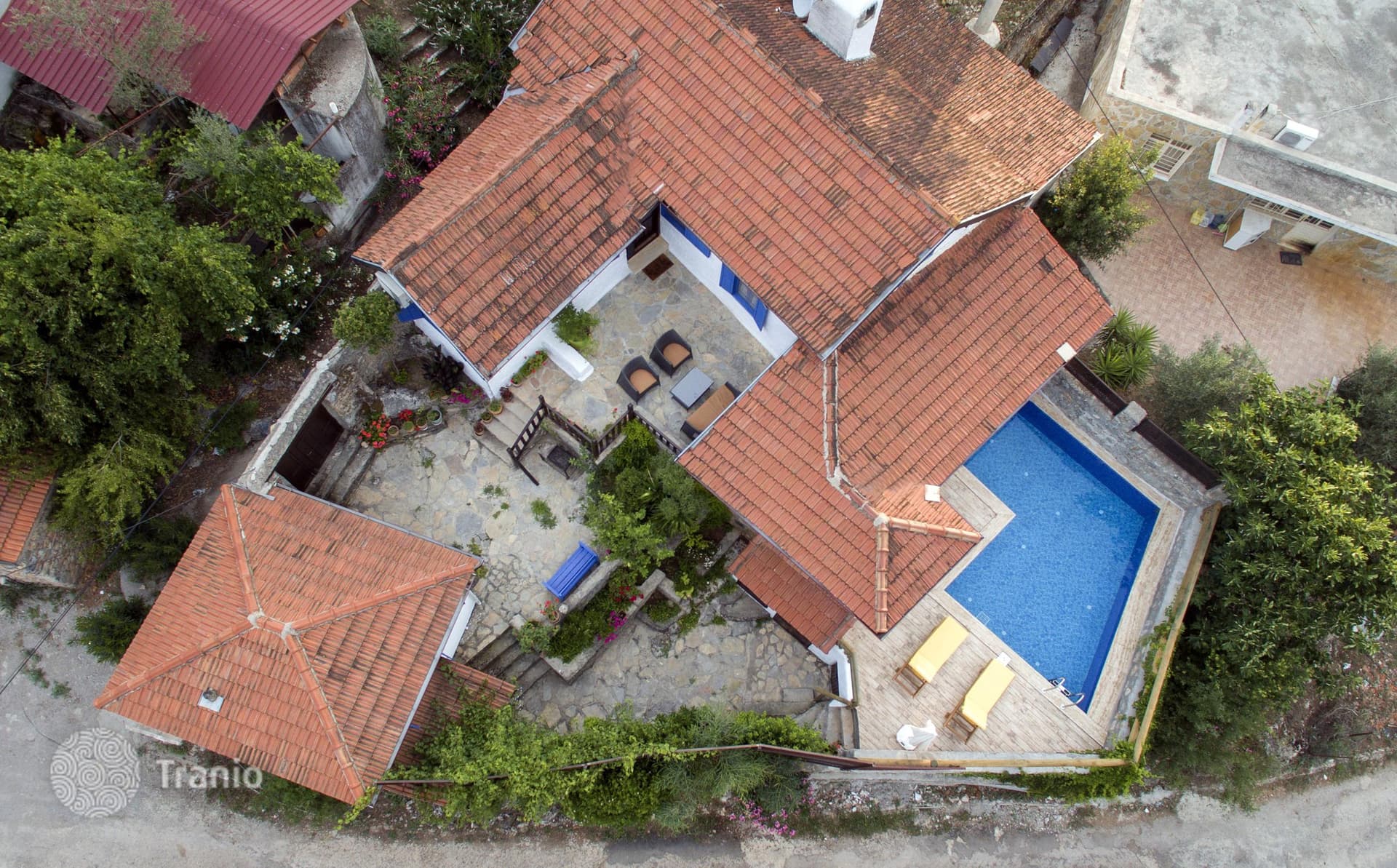 Retro-Style Villa with Private Pool in Kayakoy