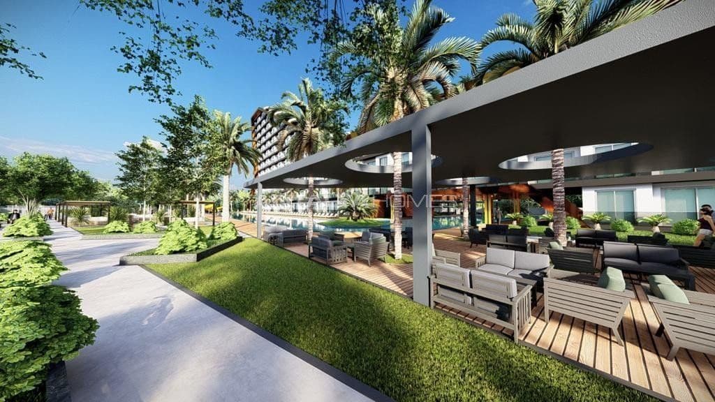 Апартаменты в Анталии, Турция, 55 м²