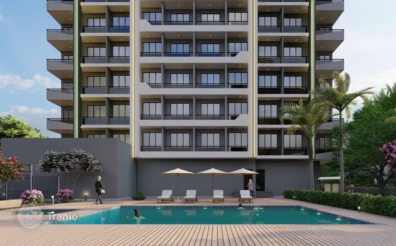 1-Bedroom Apartment with Sea and Nature Views in Mersin, Tece