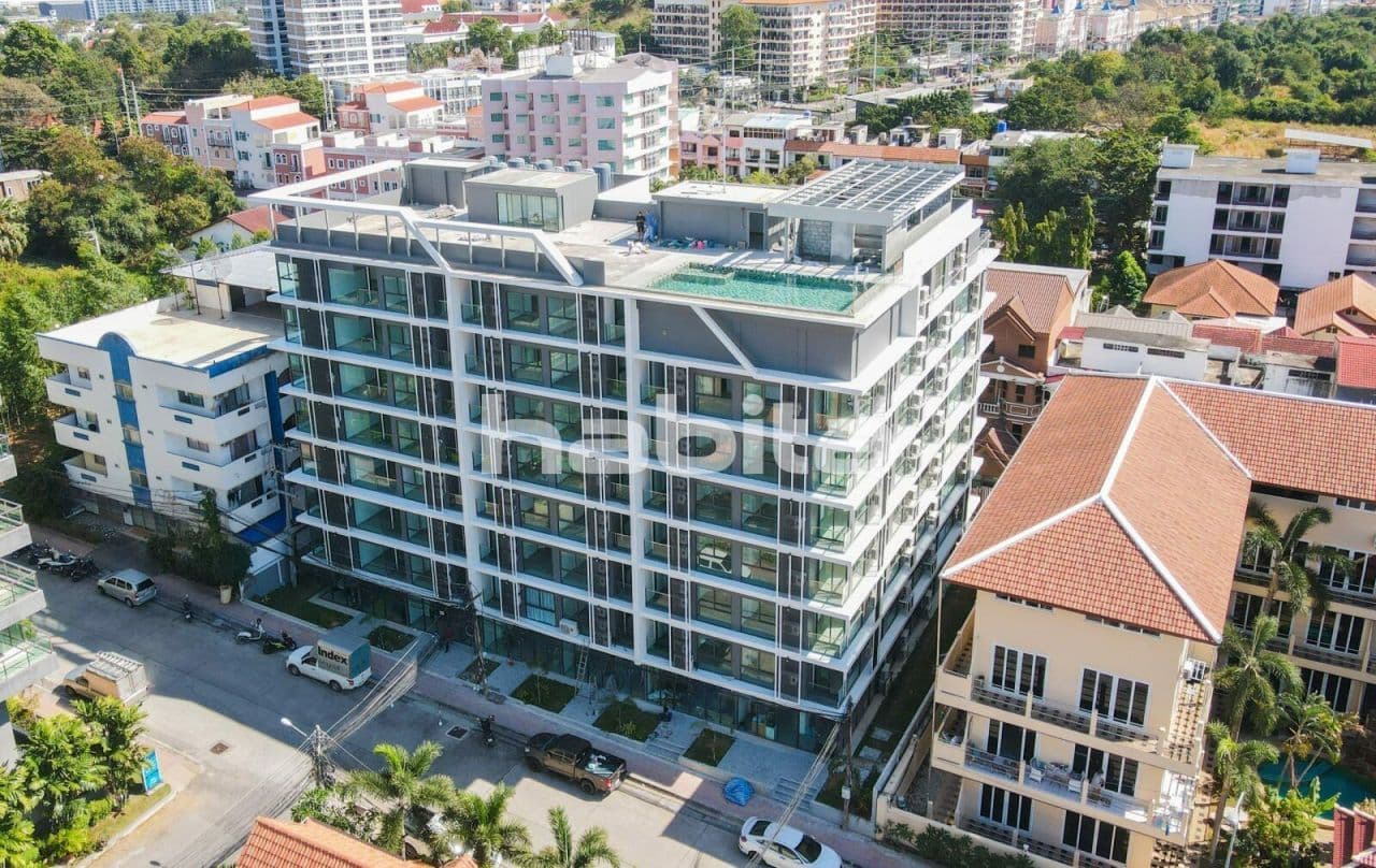 Апартаменты в Паттайе, Таиланд, 37.39 м²