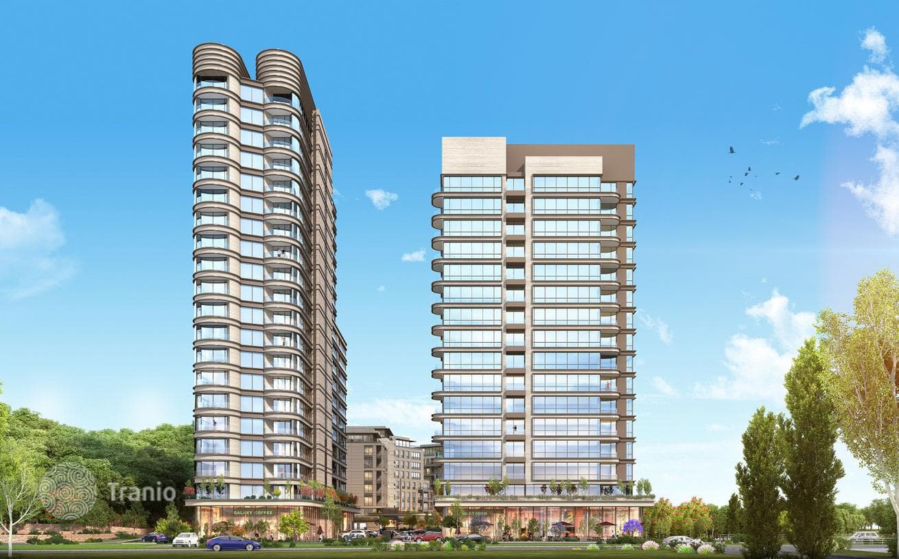 New Apartments with City View in Sariyer, Istanbul