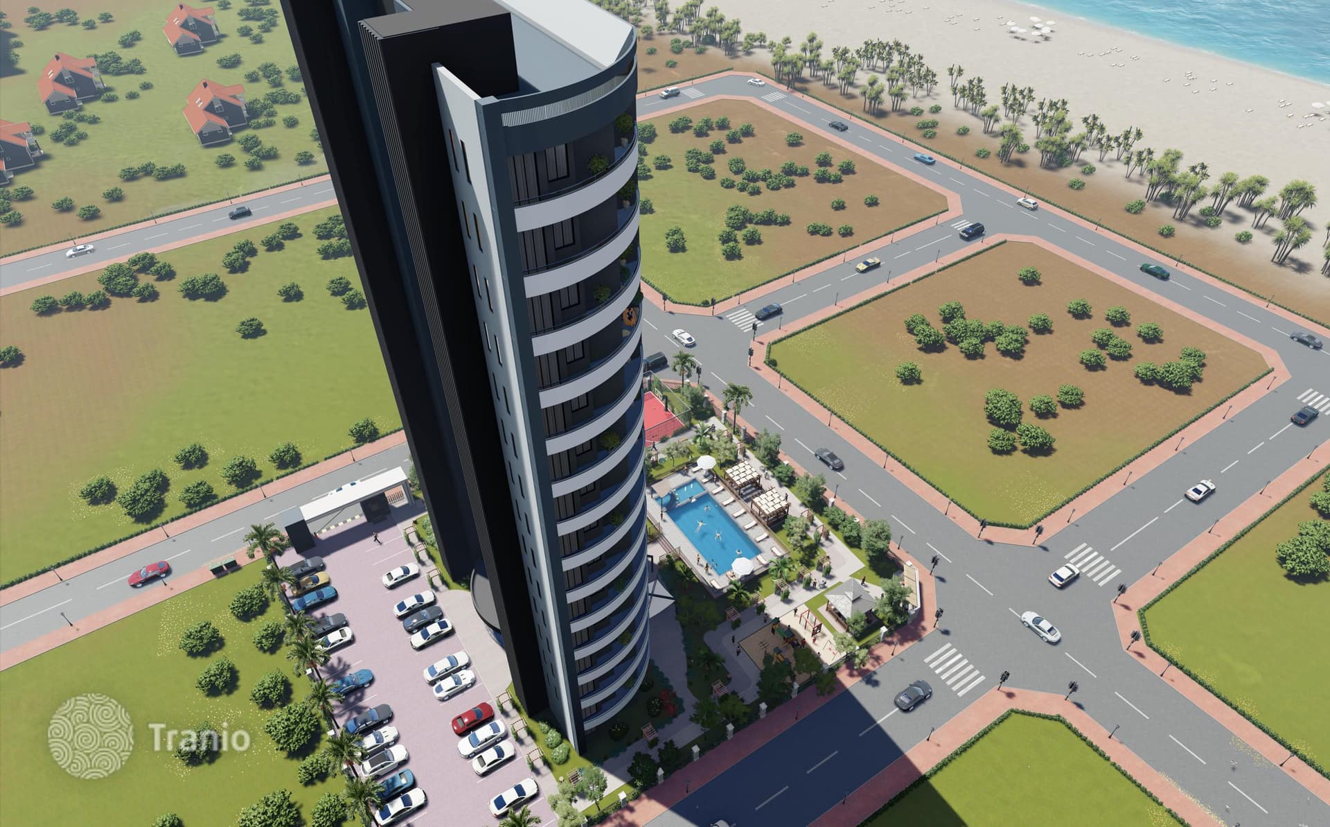 1-Bedroom Apartment with Shared Pool in Mersin, Turkey