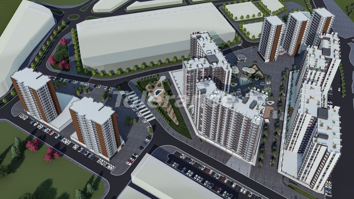 Апартаменты в Мерсине, Турция, 60 м², фото 3