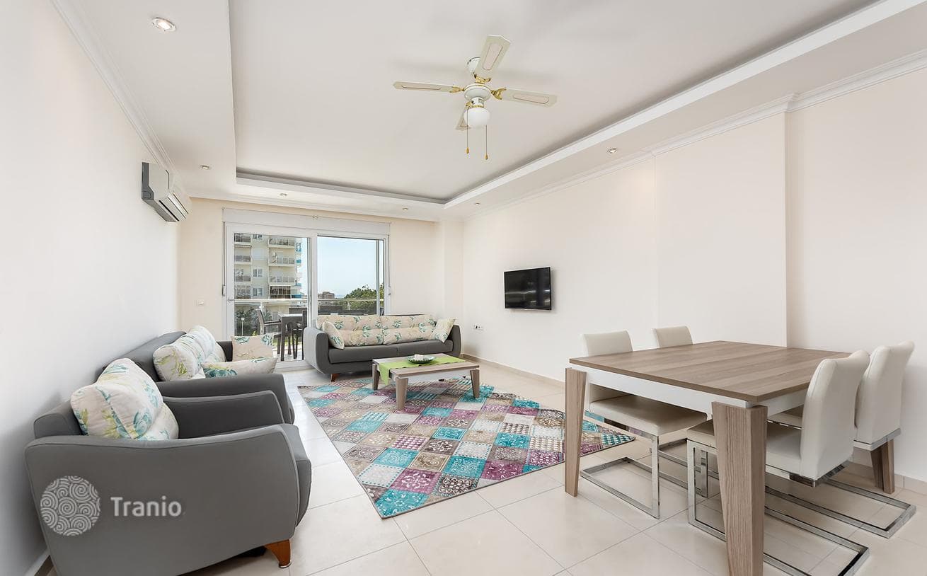 1-Bedroom (1+1) Apartment with Sea View in Avsallar, Alanya