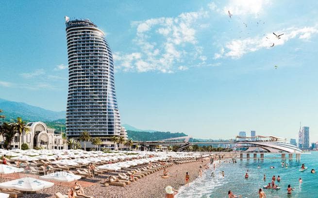 Studio in 5-Star Hotel in Batumi City Center, photo 5