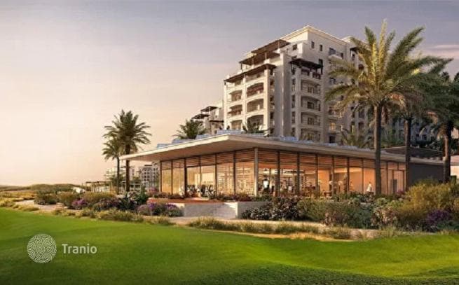 Новая резиденция Yas Golf Collection с панорамным видом и прямым выходом на пляж, рядом с полем для гольфа, Yas Island, Абу-Даби, ОАЭ, фото 5