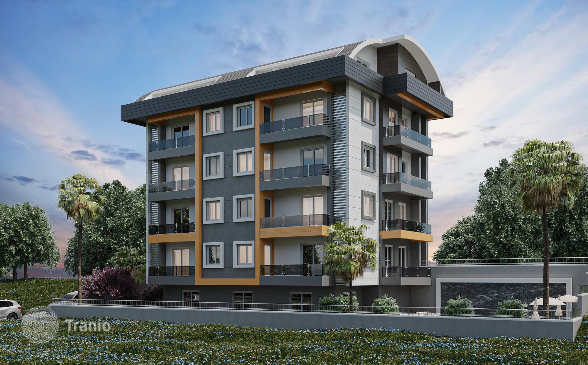 Spacious Apartments with Shared Pool and Gym in Avsallar, Alanya