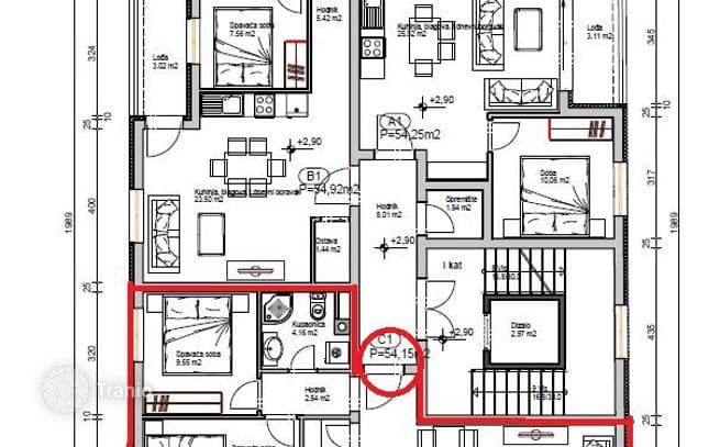 2-Bedroom Apartment in New Development in Pula City Center