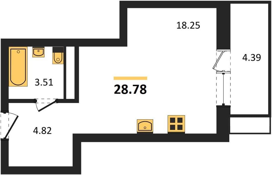 Studio Apartment in Sady u Morya, Temryuk