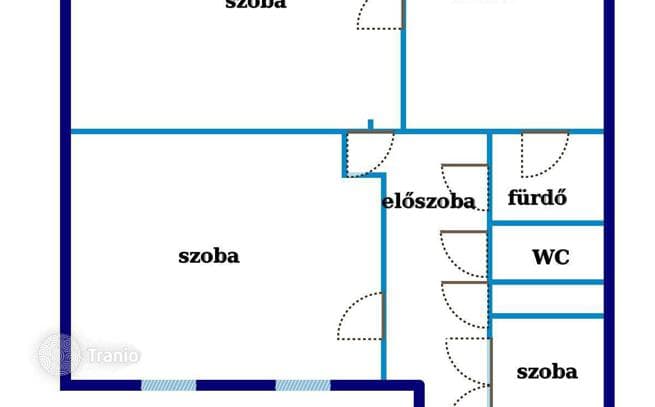 3-комнатная квартира 115 м² в Районе VI (Терезвароше), Венгрия, фото 2