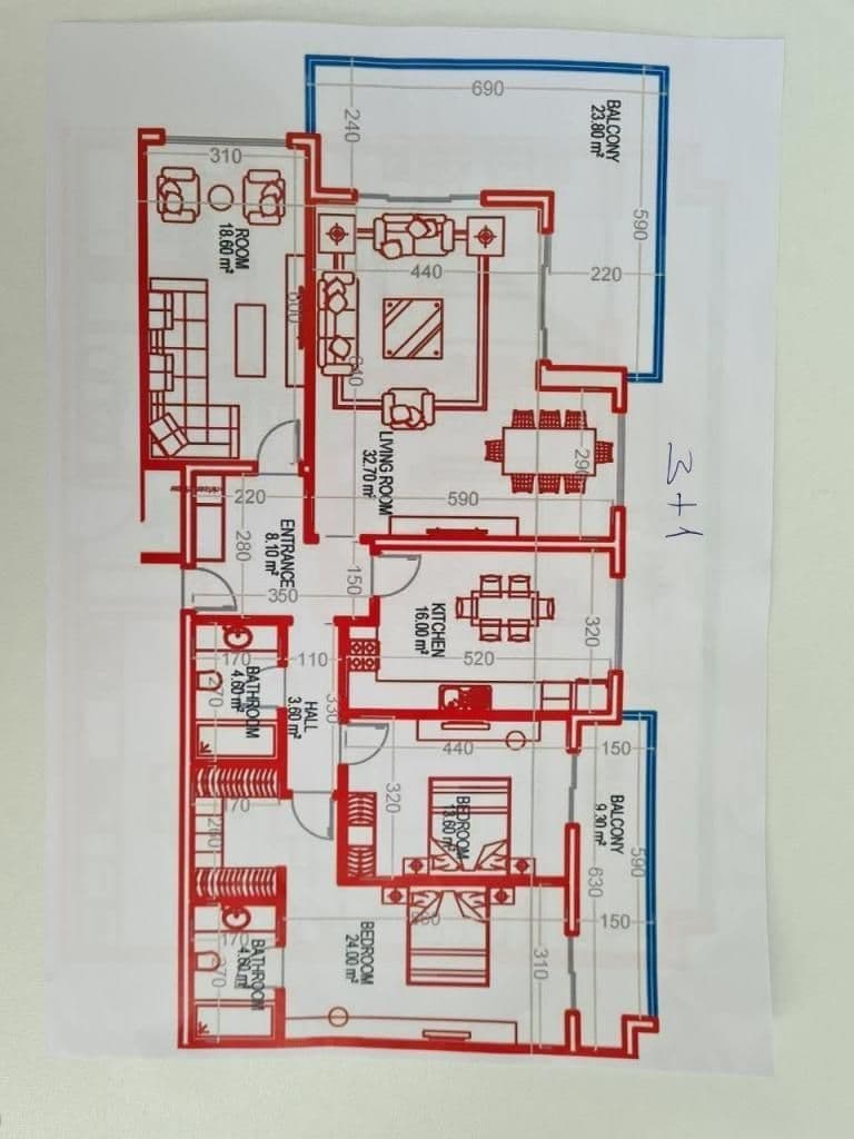 Квартира в Алании, Турция, 201 м², фото 5