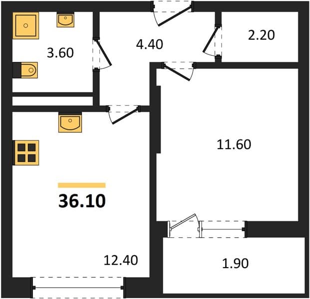 1-Bedroom Apartment in Master of the Seas, Supsekh