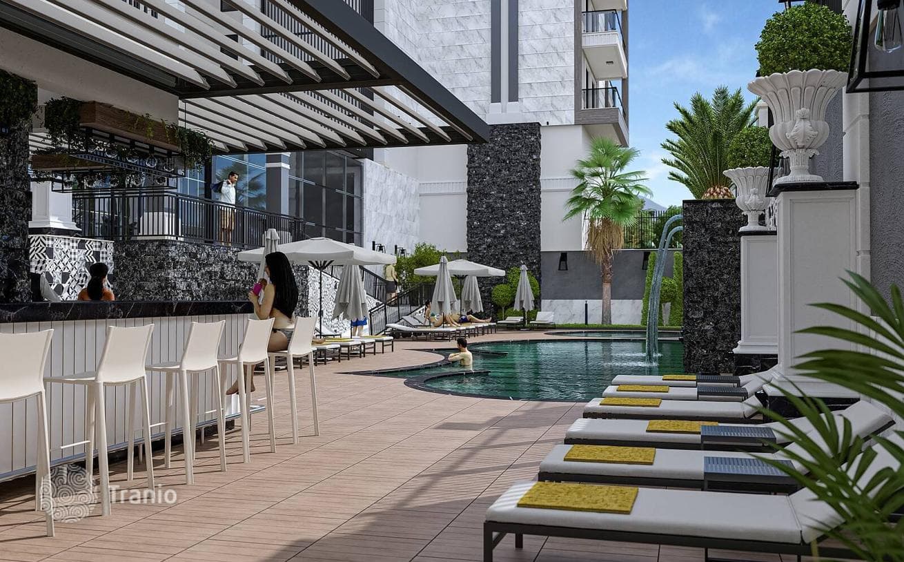 Buy-to-Let Apartments 350 m from the Beach in Kargicak, Alanya