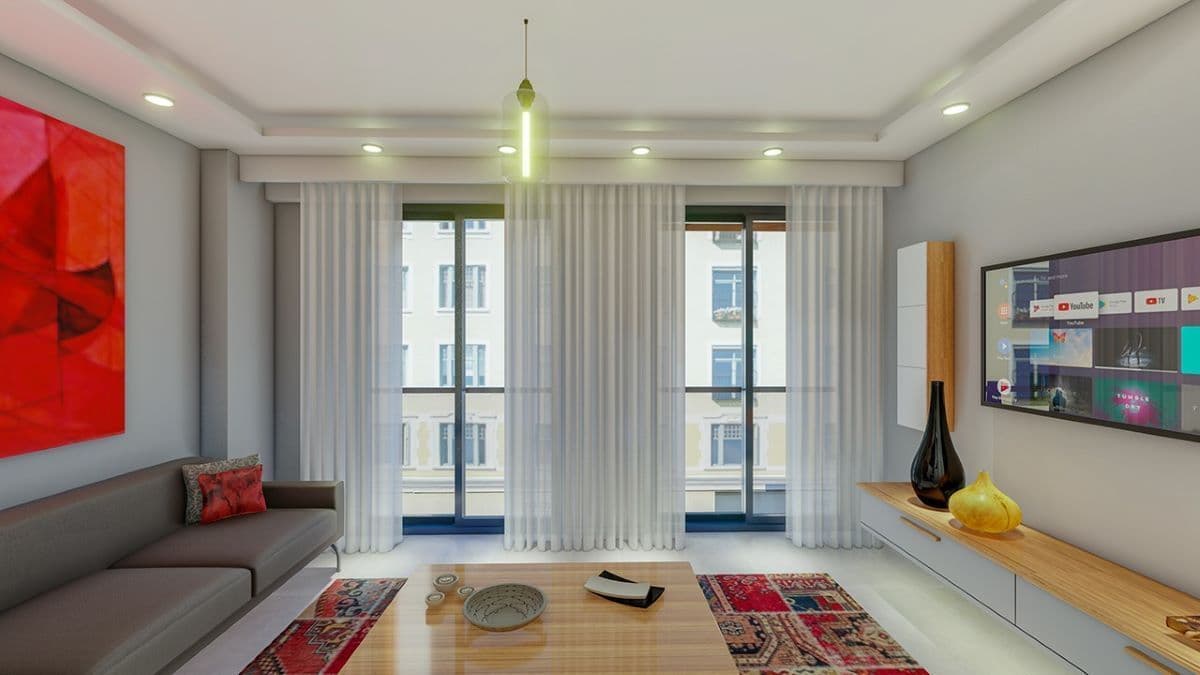 Апартаменты в Стамбуле, Турция, 52 м², фото 4