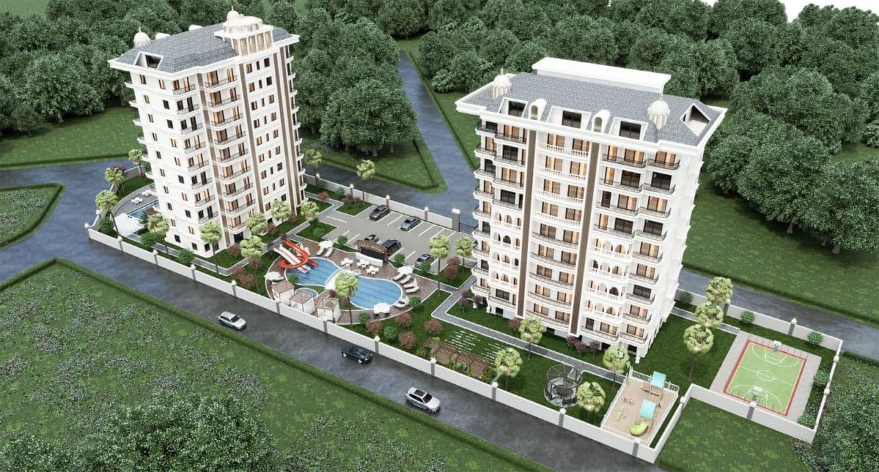 Квартира в Авсалларе, Турция, 53 м²
