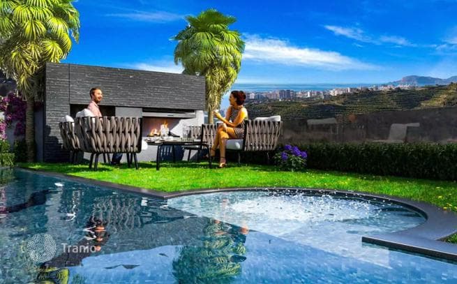 4-Bedroom Villa with 3 Bathrooms in Alanya