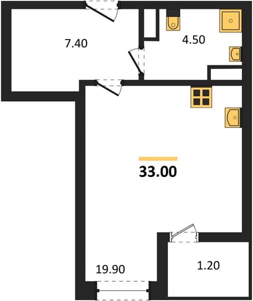 Studio Apartment in Hozjain Morey, Supsekh